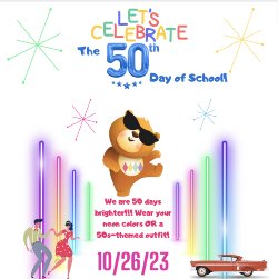 Celebrate 50 Days of School!